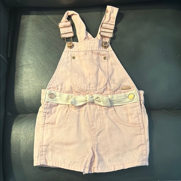Tahari Pink Overalls Casual Summer Style - Picture 1 of 2